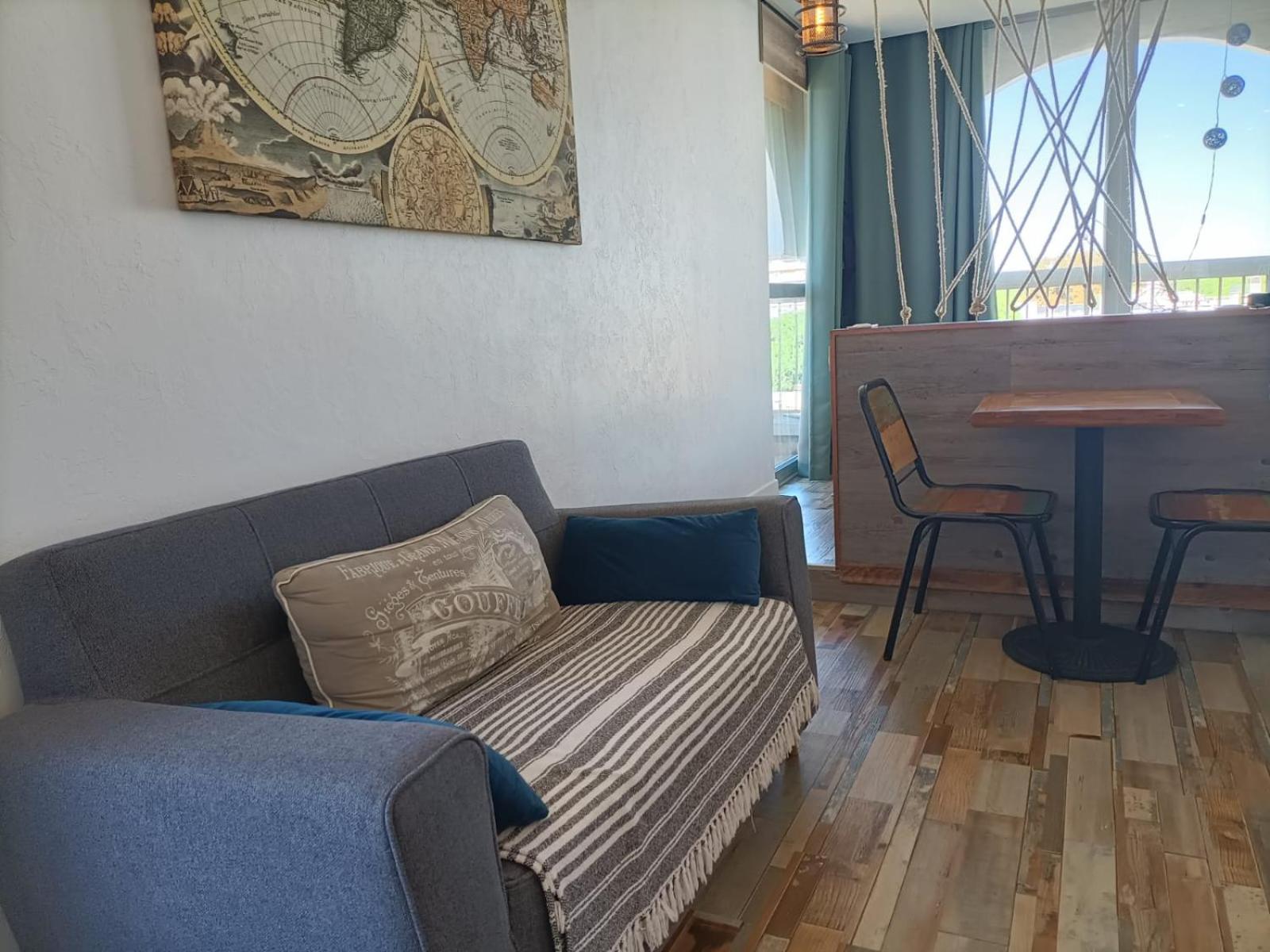 Le Semaphore - Studio Climatise, Grande Terrasse Vue Mer - Parking, Wifi La Grande-Motte Buitenkant foto